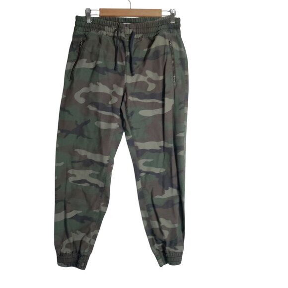 Aritzia Tna Camo Joggers Womens Size Medium Drawstring Pants - Picture 1 of 8